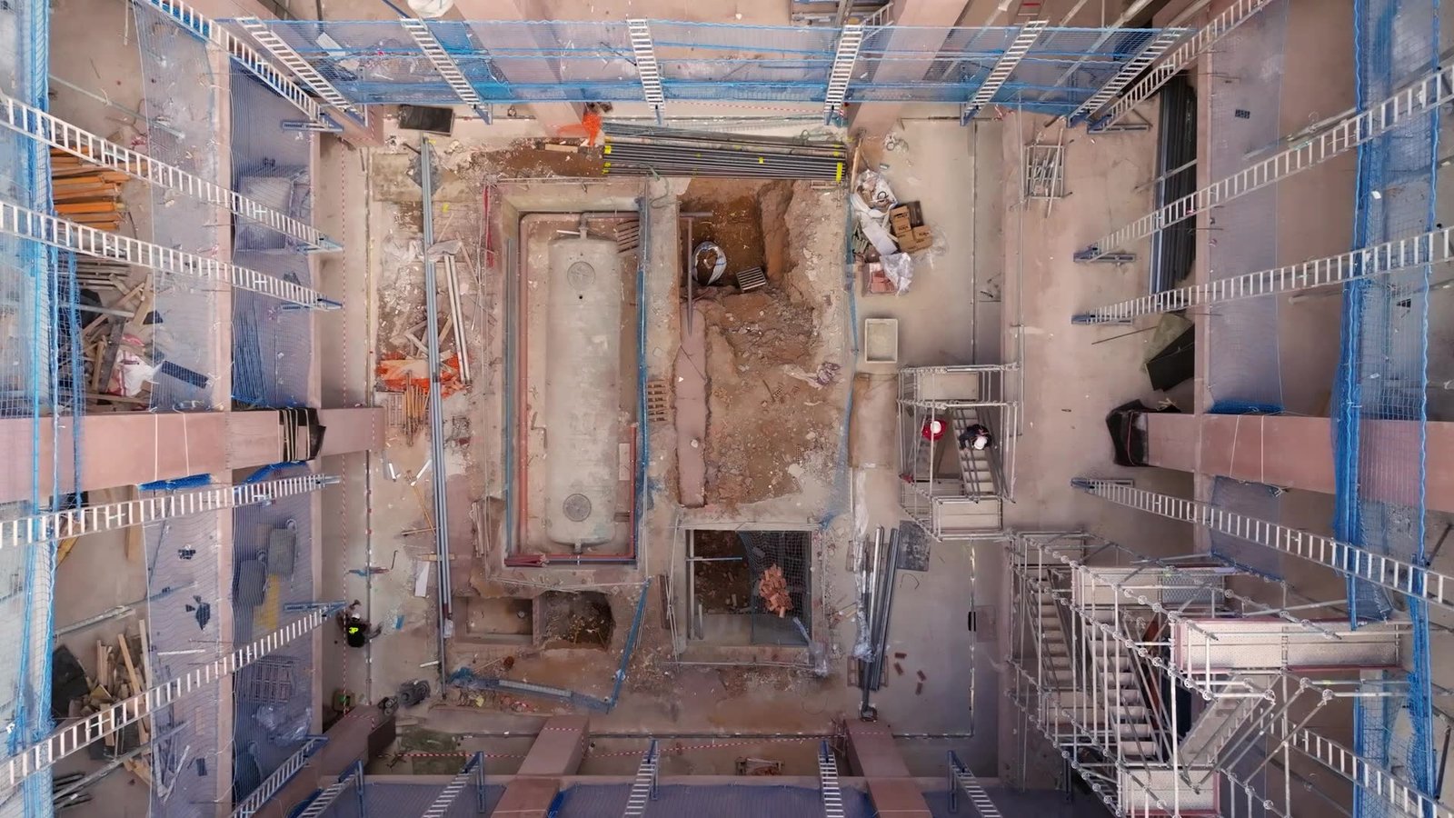 Seguimiento de obras con dron