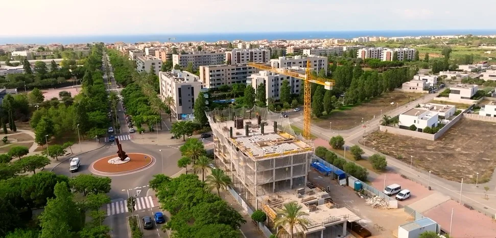 Seguimiento de obras con dron